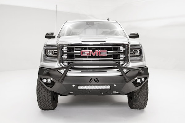 Fab Fours GS16-D3952-1 Vengeance Front Sensor Bumper with Pre-Runner Guard