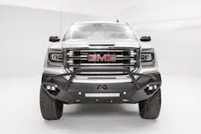 Fab Fours GS16-D3952-B Vengeance Front Sensor Bumper with Pre-Runner Guard Bare