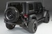 Fab Fours JK07-Y1251-1 Premium Rear Base Bumper (NO Tire Carrier)
