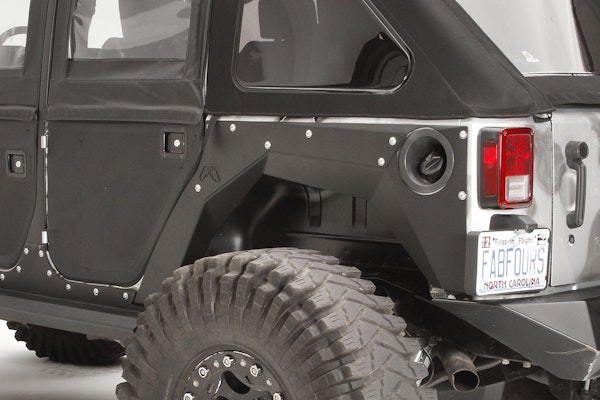Fab Fours JK1001-1 Rear Replacement Fender