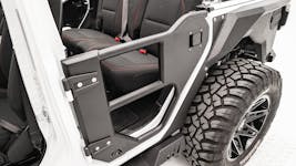 Fab Fours JL1033-1 Rear Half Tube Doors