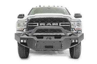 Fab Fours DR19-A4452-B Premium Front Bumper with Pre-Runner Guard Bare