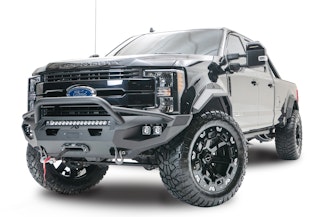Fab Fours FS17-X4162-1 Matrix Front Bumper with Pre-Runner Guard ACC Compatible