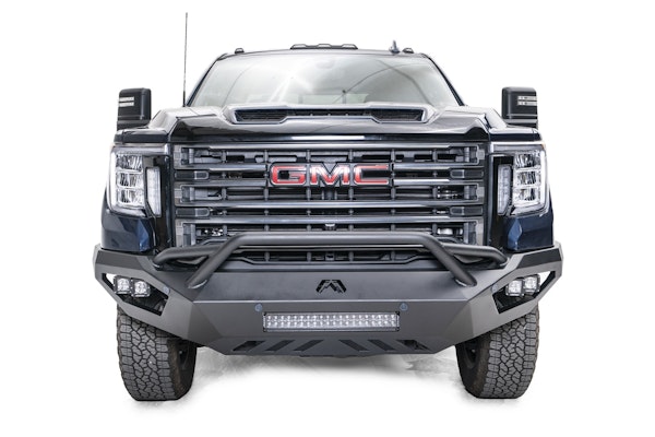 Fab Fours GM20-V5052-B Vengeance Front Bumper with Pre-Runner guard Bare