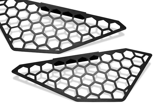 Fab Fours M2650-B Vengeance Side Light Mesh Insert Cover (D1951 & D1952) Bare