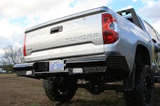 Fab Fours TT14-T2850-1 Black Steel Rear Ranch Bumper