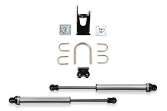 Fabtech FTS220512 Dual Steering Stabilizer System (Opposing Style) with Dirt Logic 2.25 Shocks