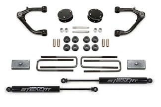 Fabtech K1129M 3" Uniball UCA Lift Kit with Rear Stealth Shocks