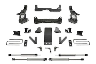 Fabtech K1200DL 4" Performance System with Dirt Logic Shocks