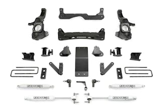 Fabtech K1202 4" Performance System with Performance Shocks
