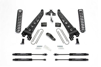 Fabtech K2335M 6" Radius Arm System with Stealth Shocks