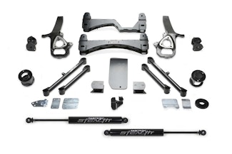 Fabtech K3086M 6" Basic Lift Kit with Rear Stealth Shocks