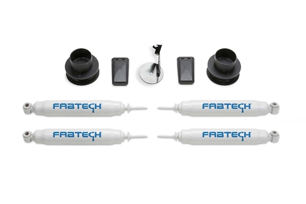 Fabtech K3191 2.5" Coil Spacer Lift Kit with Performance Shocks