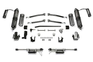 Fabtech K4232DL 5" Trail Lift Kit with Dirt Logic Coilovers and Shock
