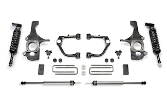 Fabtech K7073DL 2" Ball Joint UCA Lift Kit with Front Coilovers & Rear Shocks