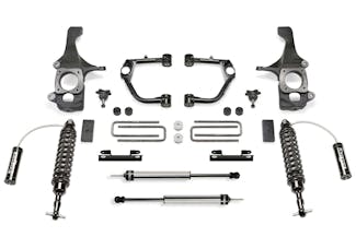 Fabtech K7074DL 2" Ball Joint UCA Lift Kit with Front Coilovers & Rear Shocks