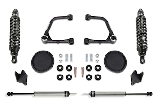 Fabtech K7087DL 3" Uniball UCA Lift Kit, Front Dirt Logic Coilovers & Rear Shocks