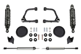 Fabtech K7087DL 3" Uniball UCA Lift Kit, Front Dirt Logic Coilovers & Rear Shocks