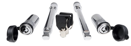 Fastway 86-00-4200 Flash Solid Steel Dual Lock Pack w/2 keys