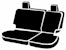 FIA TRS42-74 BLACK TRS Seat Cover