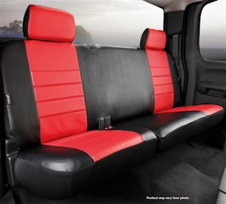 FIA SL62-20 RED SL Rear 60/40 Seat Cover Red