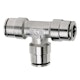 Firestone Ride-Rite 3461 Union Tee 1/4 Nickel (1 per pack)