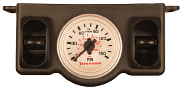Firestone Ride-Rite 2574 Plastic Dual Pneumatic White Gauge