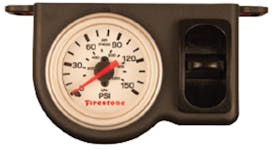 Firestone Ride-Rite 2570 Plastic Single Pneumatic White Gauge