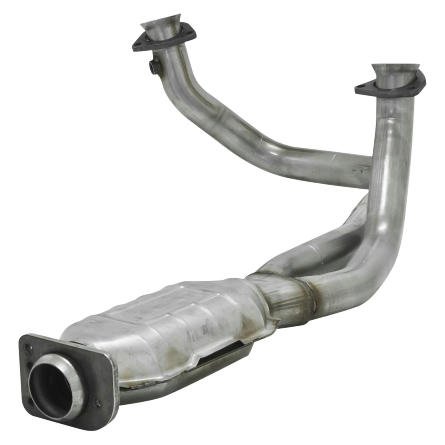 Flowmaster 2010016 2.25 Inlet and 2 Outlet Direct Fit Catalytic Converter 