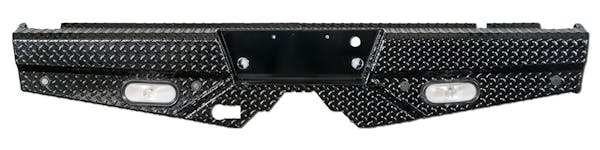 Frontier Truck Gear  100-10-9011 Diamond Rear Bumper No Drill Installation