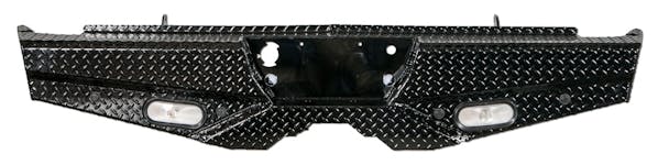 Frontier Truck Gear  100-21-1013 Diamond Rear Bumper No Drill Installation