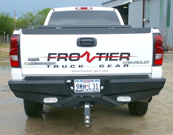 Frontier Truck Gear  100-29-9007 Diamond Rear Bumper No Drill Installation