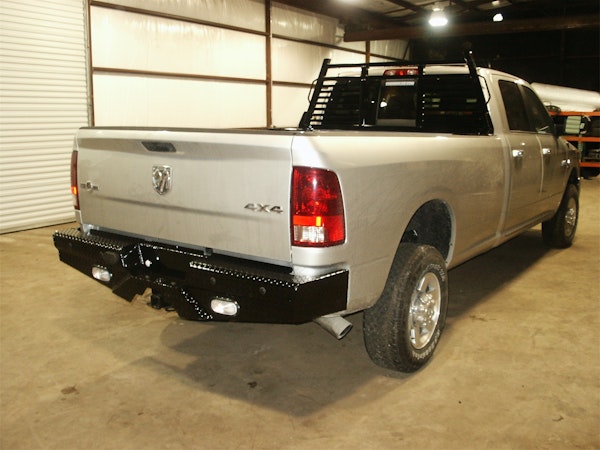 Frontier Truck Gear  100-41-0004 Diamond Rear Bumper No Drill Installation