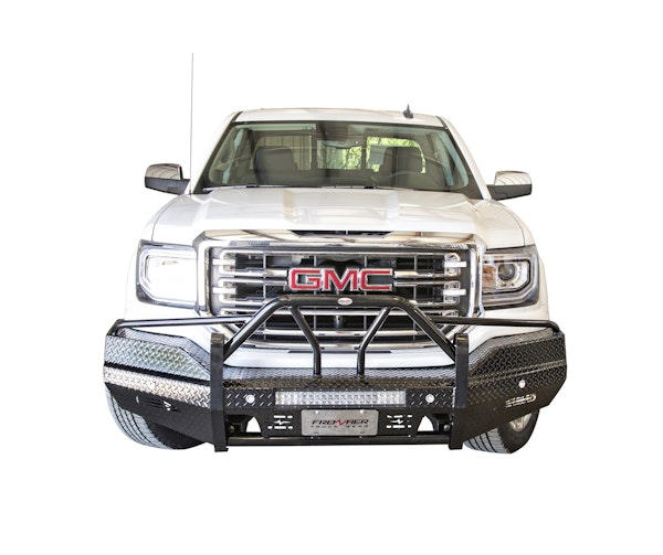 Frontier Truck Gear 600-31-6010 Xtreme Heavy Duty Front Bumper With Wrap Around Grille Guard
