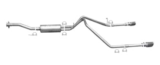 Gibson Performance Exhaust 5586 Cat-Back Dual Split Exhaust System, Aluminized