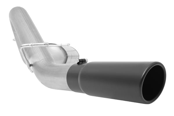 Gibson Performance Exhaust 615630B Black Elite Cat-Back Single Exhaust System; Stainless
