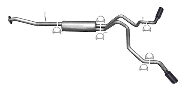 Gibson Performance Exhaust 65562B Black Elite Cat-Back Dual Extreme Exhaust System