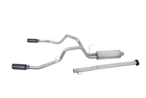 Gibson Performance Exhaust 65648B Black Elite Cat-Back Dual Split Exhaust System
