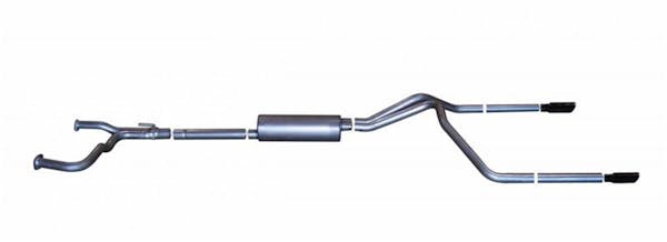Gibson Performance Exhaust 68500B Black Elite Cat-Back Dual Split Exhaust System