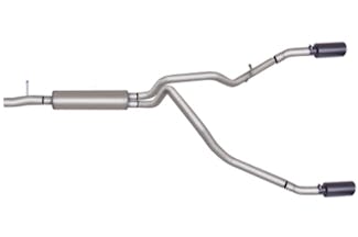 Gibson Performance Exhaust 69129B Black Elite Cat-Back Dual Split Exhaust System