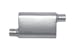 Gibson Performance Exhaust BM0105 3.0" Offset/Offset Oval Muffler, Stainless