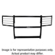 Go Rhino 3373MB 3000 Series StepGuard - Center Grille + Brush Guards