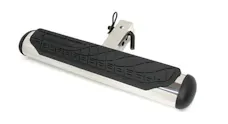 Go Rhino 460PS 4" Oval Hitch Step (Polished Steel Finish)