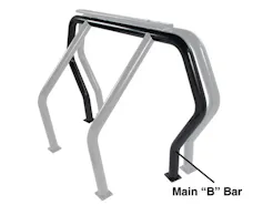 Go Rhino 90002B Rear Main "B" Bed Bar - Black
