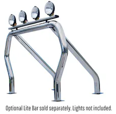 Go Rhino 9009516SSC RHINO! Bed Bar - Complete kit: Main bar + Kickers