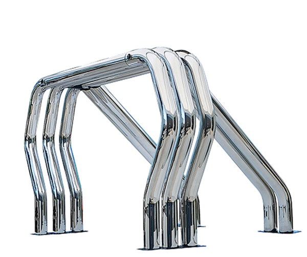 Go Rhino 9009560TDC RHINO! Bed Bar - Complete kit: Main bar + Kickers