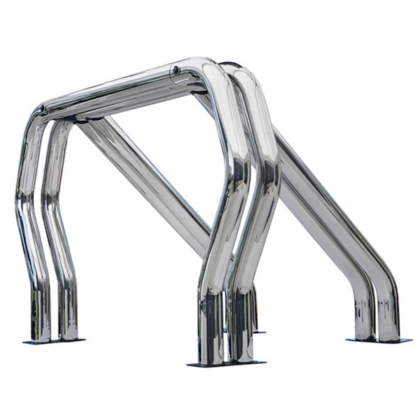 Go Rhino 9009560DDC RHINO! Bed Bar - Complete kit: Main bar + Kickers