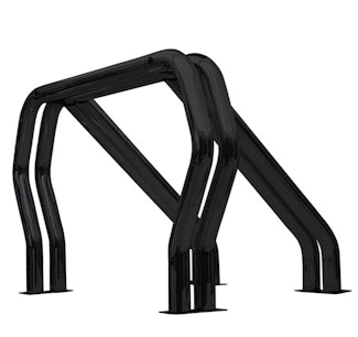 Go Rhino 9009560DDB RHINO! Bed Bar - Complete kit: Main bar + Kickers