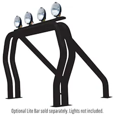 Go Rhino 9009516DSB RHINO! Bed Bar - Complete kit: Main bar + Kickers