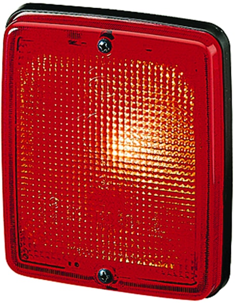 Hella Inc 003236137 3236 Red Flush Mount Stop/Tail Lamp